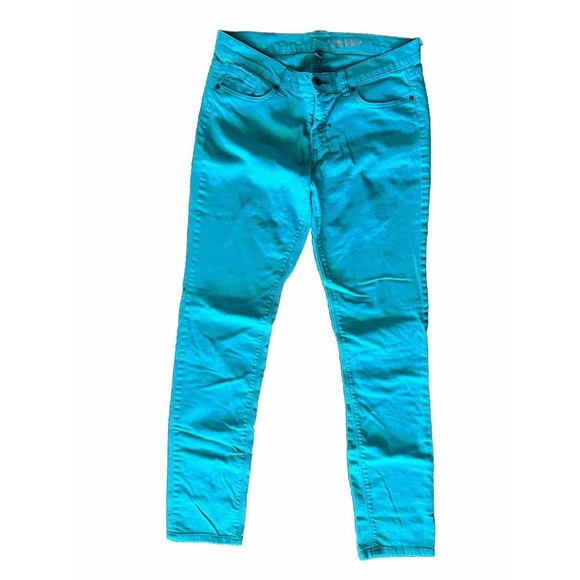 NY&C New York & Co  Blue Sits at Lower Waist Skinny Blue Jeans Size 8 - Picture 1 of 5